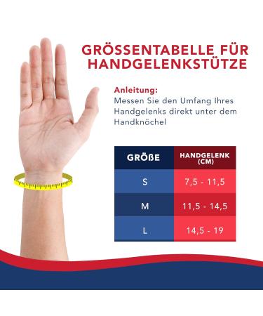 Dr. Arthritis Wrist Bandage & Support - Gel Cushioned Palm Protection for Carpal Tunnel & RSI - Left/Right Brace (Black Size S) - International Shipping Available - Buy Online on GoSupps.com