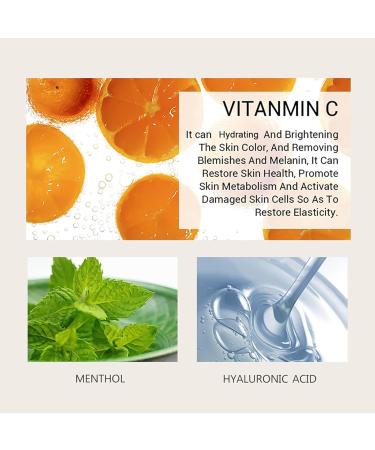 Vitamin C Sleep Overnight Face Mask 150g Hyaluronic Acid Moisturising Sleeping Mask For Shrink Pore Hydrating & Brightening Gel Face Mask Korean Face Mask Vitamin C Anti Aging Face Cream - Buy Online on GoSupps.com