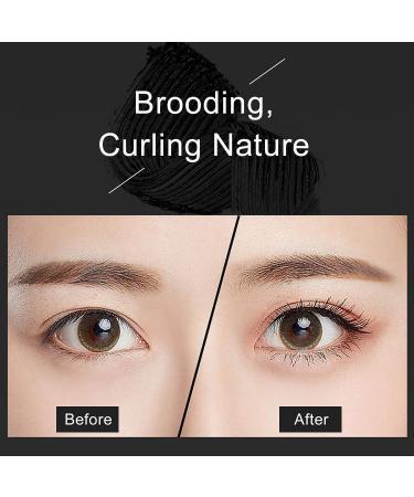 GECOMO Black Volume and Length Mascara - 4D Silk Fiber Lash, Waterproof, No Smudging, Thick & Black - Best Mascara for Women | 1PCS - Buy Online on GoSupps.com