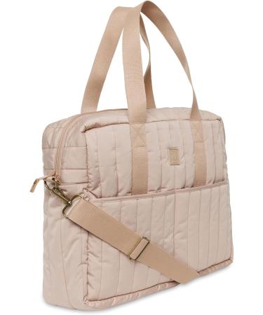Jollein Changing Bag Puffed Moss - Water-Repellent Stroller Bag - Multifunctional Baby Bag in Light Brown - Shop Now for International Shipping! - Buy Online on GoSupps.com