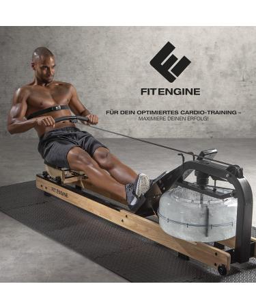 FitEngine Unisex Adult Heart Rate Monitor - Black One Size | Shop Now for International Shipping - Buy Online on GoSupps.com