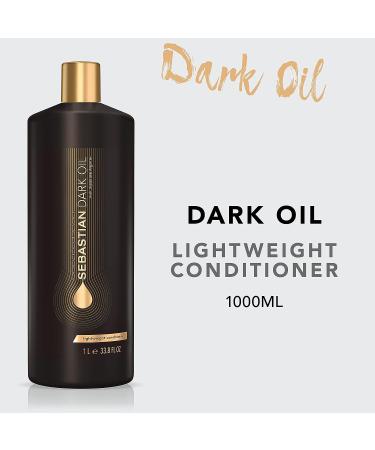 Sebastian Professional Dark Oil Lightweight Conditioner - 33.8 fl oz - Infused with Jojoba & Argan Oil - Buy Online on GoSupps.com