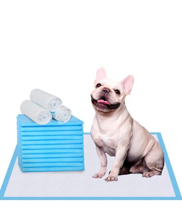 IMMCUTE Puppy Pee Pads 22"x23" | Dog Pee Training Pads Super Absorbent & Leak-Proof | Disposable Pet Piddle and Potty Pads for Puppies | Dogs | Doggie| Cats | Rabbits 22"*23"-100Ct