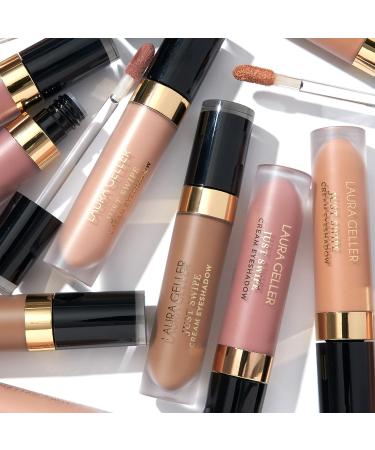 Laura Geller Just Swipe Liquid Eyeshadow in Cocoa - Cream-to-Powder Formula for Long-Lasting, Crease-Proof Velvety Color - Buy Online on GoSupps.com