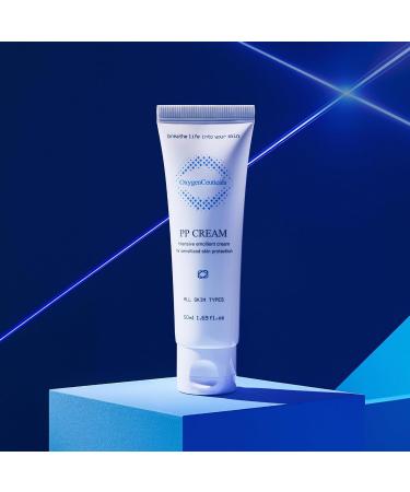 OxygenCeuticals PP Cream Recovery Cream with Palmitoyl Tripeptide-5, Niacinamide & Adenosine, Moisturizing & Skin Barrier Support for Sensitive Skin. 1.69 fl.oz (50ml) - Buy Online on GoSupps.com