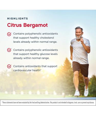 Citrus Bergamot 500mg - Jarrow Formulas 60 Veggie Caps | Heart Health & Cholesterol Support - Buy Online on GoSupps.com