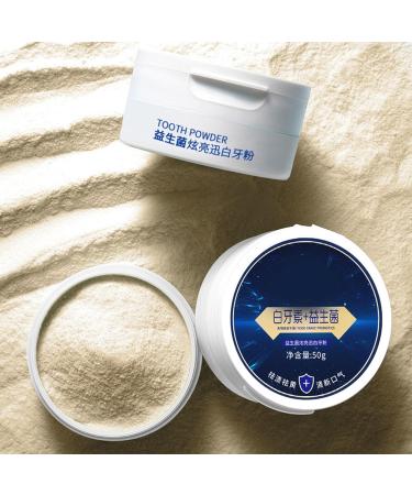 Manmaning Probiotic Tooth Powder - Remove Tooth Stains & Freshen Breath (1 Piece Blue) - Brighten Your Smile - Buy Online on GoSupps.com