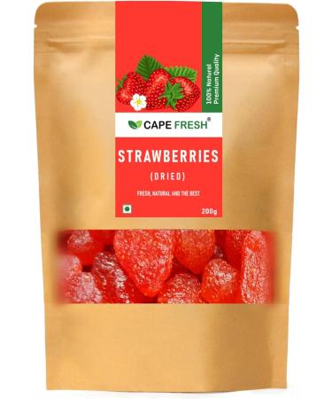 Cape Fresh Dried Strawberries 200g | Fresh Srawberries - Buy Online on GoSupps.com