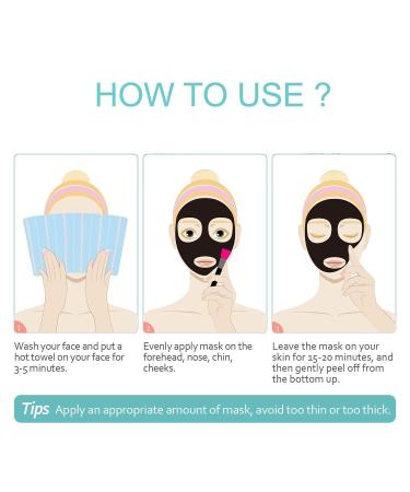 Alginate Peel-Off Moisture Powder Mask | Vegan Blackhead Remover & Pore Cleaner - 200g + Free Hot Caviar Mask | International Shipping - Buy Online on GoSupps.com