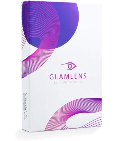 Buy Dark Brown Color Contact Lenses - Choco Dark Brown Silicone Comfort -1.75 Diopters 14.00mm Diameter | GlamLenses + Container - Buy Online on GoSupps.com