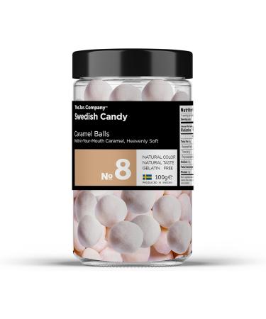 TheJar.Company - Swedish Candy - 8 - Caramel Balls - Buy Online on GoSupps.com