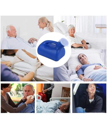 Men's Urinal with Hand held Portable Urine Cup Male Urinal Portable Male Urine Bottles Non Spill Male Urinal 2000ML - Buy Online on GoSupps.com