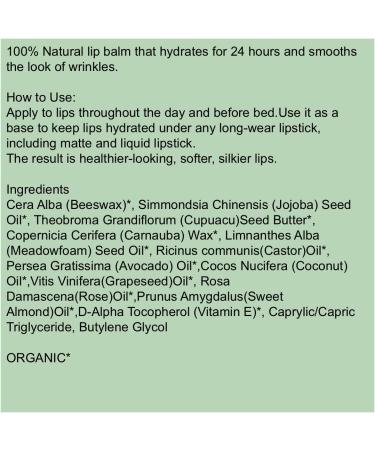 Buy B-Pure 100% Natural Matcha Lip Balm | Organic Ultra Moisturizing Lip Treatment - International Shipping Available - Buy Online on GoSupps.com