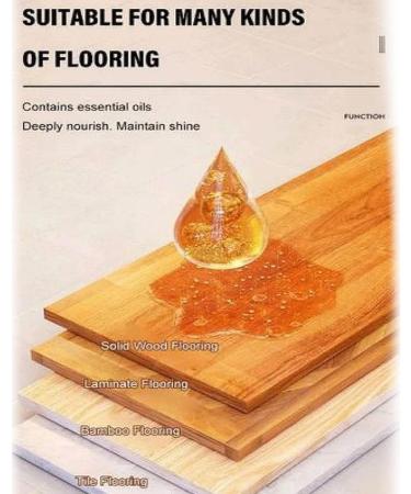 NIUBADAO Floor Polishing Cleaner Powerful Decontamination Floor Cleaner Floor Dual-Action Stain & Odor Remover Multipurpose Floor Cleaner for Wood Tile Floors 1PCS - Buy Online on GoSupps.com