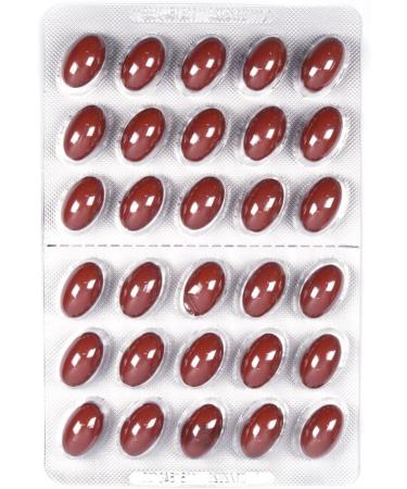  Dr. Schneider Krill Oil 500 mg Rich in omega-3 fatty acids (EPA/DHA) astaxanthin & choline 100% natural from Antarctica As seen on German TV 60 capsules - Buy Online on GoSupps.com