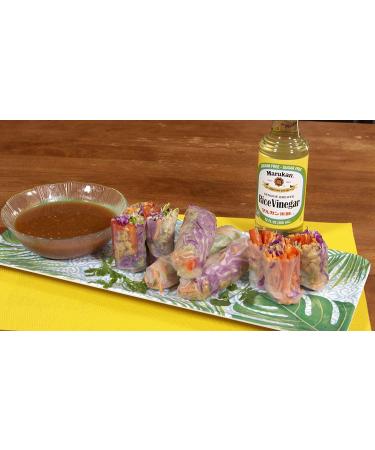 Marukan Genuine Brewed Rice Vinegar 24 oz - Premium Japanese Rice Vinegar - Buy Online on GoSupps.com
