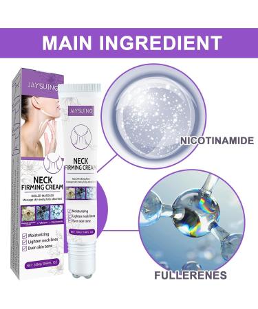 Neck Firming Cream Neck Cream With Roller Neck Firming And Tightening Relieve Edema In The Neck Anti Wrinkle Cream For Firm And Lift Sagging Skin Skin Care Neck Tightening Cream - Buy Online on GoSupps.com