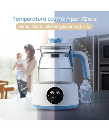 Sejoy Baby Formula Kettle: Fast Water Dispenser for Accurate Temperature Control - 1.2L - Buy Online on GoSupps.com