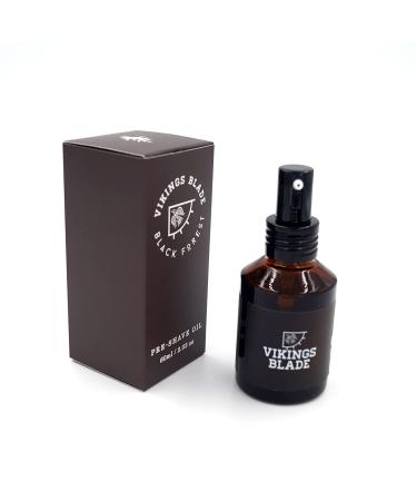 VIKINGS BLADE Black Forest Pre Shave Oil - Sandalwood & Western Cedar | 100% Natural - Buy Online on GoSupps.com