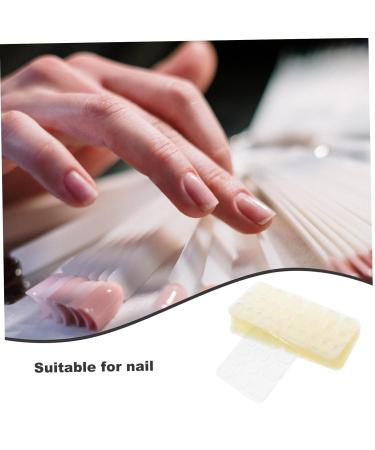 Beatifufu 50 Sheets False Nail Jelly Glue Tab Nail Glue Stickers for Nails Jelly Gel Tips Dongles Jelly Gel False Nails Glue Silica Gel Manicure - Buy Online on GoSupps.com