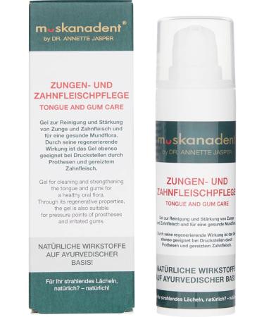 Wellsamed Savings Set: 2-in-1 Tongue Cleaner & Muskanadent Gel for Halitosis Control - International Shipping Available - Buy Online on GoSupps.com
