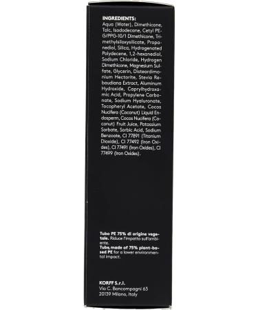  Korff Korff Cream Foundation Matt Finish Long Wear Medium-High Coverage Anti-Aging Moisturizing Formula with Hyaluronic Acid 03 - Buy Online on GoSupps.com