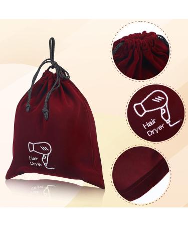 Healvian Hair Dryer Bag Blow Dryer Bag Drawstring Bag Packaging Bag Hair Dryer Storage Organizer Pouch For Home - Buy Online on GoSupps.com