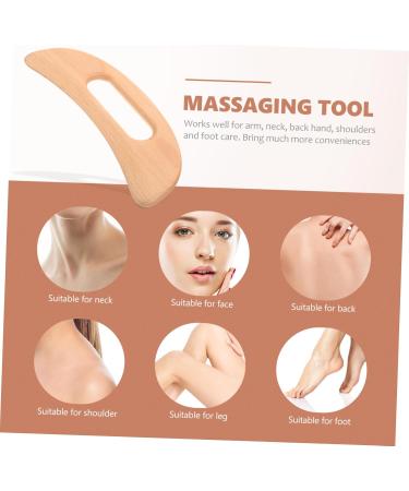 Buy Beavorty 5-Piece Wooden Gua Sha Board Set | Health & Wellness Neck Massage Device | Wear-Resistant Reusable Care Scratch Board (19.5x7.5cm) - International Shipping Available - Buy Online on GoSupps.com