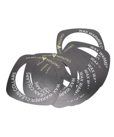 10 Pieces Wax Warmer Collar - Heat-Resistant Protection Rings for Professionals | Square Shape Accessories - Buy Online on GoSupps.com