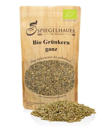 Buy Bakery Spiegelhauer Organic Green Spelt 1 kg | Whole Spelt for Healthy Baking | International Shipping Available - Buy Online on GoSupps.com