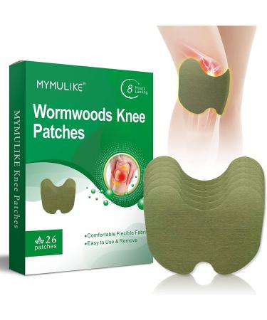 Pain relief patch 26pcs heat pavement Pain relief patch of self -heated natural wormwood adhesive for neck knees muscles joints pain 26 pieces