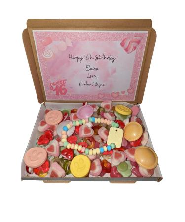 Personalised Sweet 16 sweet box