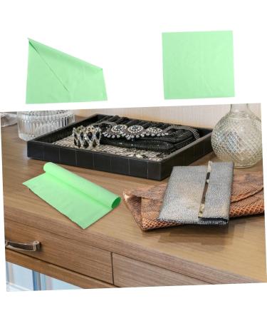 LIFKOME 2pcs Silver Microfiber Cleaning Cloth - Camera Lens & Eyeglass Cleaner Large Suede Wiping Cloth for Dirt Removal - Buy Online on GoSupps.com