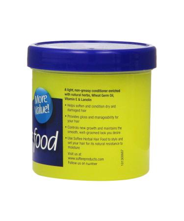 Softee Hair Food 5 oz with Vitamin E - Nourishing Hair Treatment - Buy Online on GoSupps.com