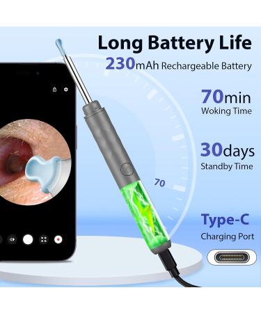 Premium Ear Wax Removal Tool Camera - 1296P HD LED Lights & Complete Ear Cleaning Kit for iOS & Android - Buy Online on GoSupps.com