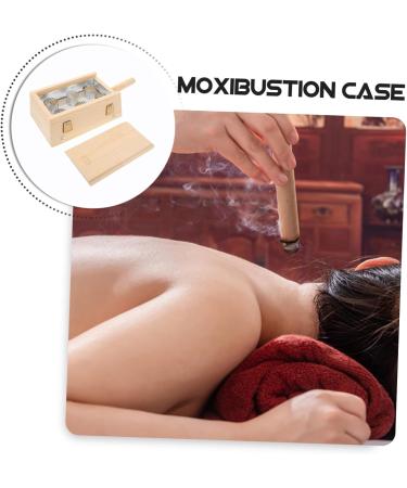 Buy BUIFULSIC Moxibustion Box - Werminner Tool for Wellness | Health Gift Moxibustion Stabholder & Moxa Box - Premium Quality - Buy Online on GoSupps.com