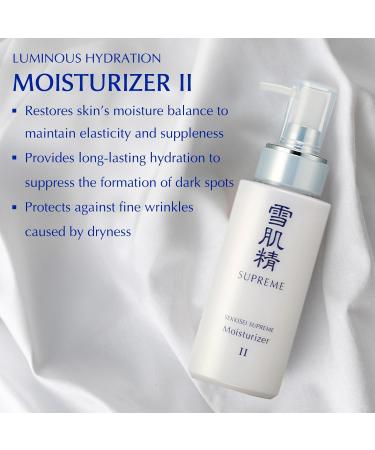 SEKKISEI SUPREME Moisturizer II N | Best International Shipping & Hydration Solution - Buy Online on GoSupps.com
