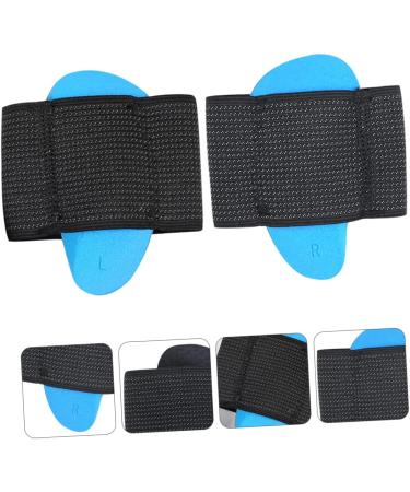 FOMIYES Palm Sole Pad - Foot Protective Cushions & Arch Support Insoles for Ultimate Comfort - Black - Buy Online on GoSupps.com