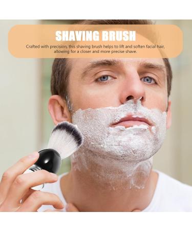 Fomiyes Male Shaving Brush - Premium Hairdressing Salon Brush for Men | Ideal for Soap & Razor Use - Buy Online on GoSupps.com