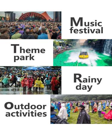 Makonus Kids Raincoat Pack of 2 - Reusable EVA Rain Poncho Jacket for Boys and Girls in Blue/Purple - Buy Online on GoSupps.com