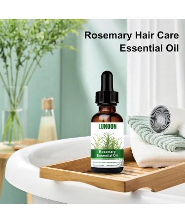 Rosemary Oil for Hair Growth | Natural Fertilizer for Dry & Damaged Hair | 60ml Essential Oil - Nourish Scalp & Combat Hair Loss - Buy Online on GoSupps.com