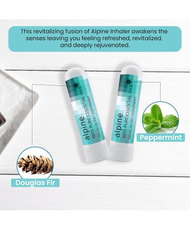 MOXE Alpine Nasal Stick | Mountain Air + Forest Pine | Douglas Fir & Peppermint Oil | Woody Crisp Winter Alpine Summit Aromatherapy Inhaler with 100% Pure Essential Oils Made in USA (3 Pack)  - Buy Online on GoSupps.com