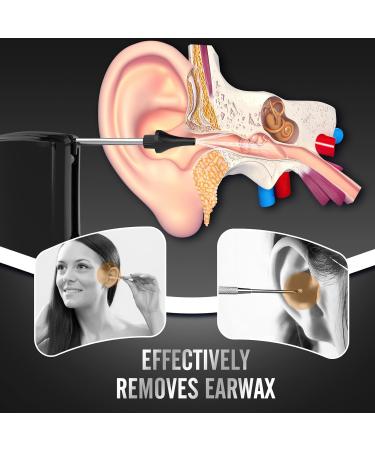 Electric Ear Wax Removal Tool - Rechargeable Ear Irrigation System for Safe & Effective Ear Cleaning | Water Powered Ear Wax Cleaner for Adults & Kids - Buy Online on GoSupps.com
