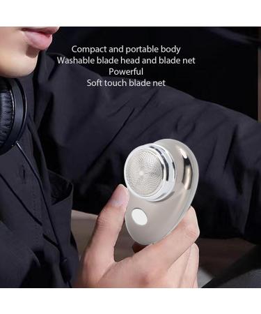 Beard Trimmer Beard Trimmer Professional Stylish Small Portable Efficient Rechargeable Precise Trim Electric Barber Clipper for Home Travel Salon (Electroplating Gray) - Buy Online on GoSupps.com