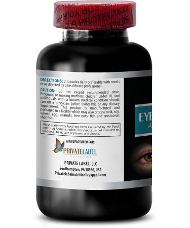 Vision Vitamins with Lutein - Eye Vision Guard 24 MG - Advanced Complex Eye Vision Support Lutein Supplements Vitamin A Supplement Turmeric Extract Bilberry Extract Taurine 1 Bot 60 Capsules - Buy Online on GoSupps.com