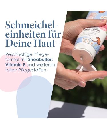 Jean & Len Rich Body Milk with Shea Butter - Vegan Paraben-Free Intensive Care for Dry Skin - 250ml - Buy Online on GoSupps.com