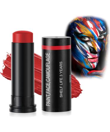  AOMIG Aomig Body Pencil Paint Stick Makeup Sticks for Face and Body Halloween Body Art Party Makeup (Red) - Buy Online on GoSupps.com