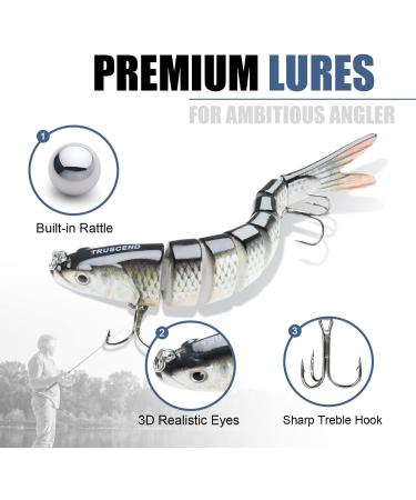 Truscend Angelk der Crankbait - All Water Depths Floating & Sinking Bait 1-10cm 11g - Perfect for Angling Enthusiasts - Buy Online on GoSupps.com