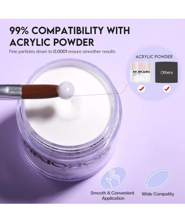 Morovan Monomer Acrylic Nail Liquid Kit | MMA-Free Formula for Nail Extensions | Includes Dehydrator & Primer | Perfect for DIY Nail Lovers - Buy Online on GoSupps.com