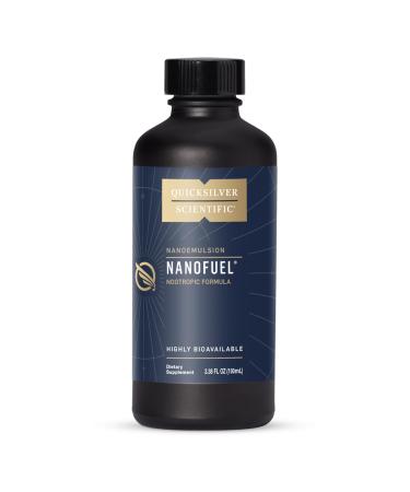Quicksilver Scientific NanoFuel - Energy Support - Nootropic Formula Designed to Support Focus + Productivity (3.38oz / 100ml)